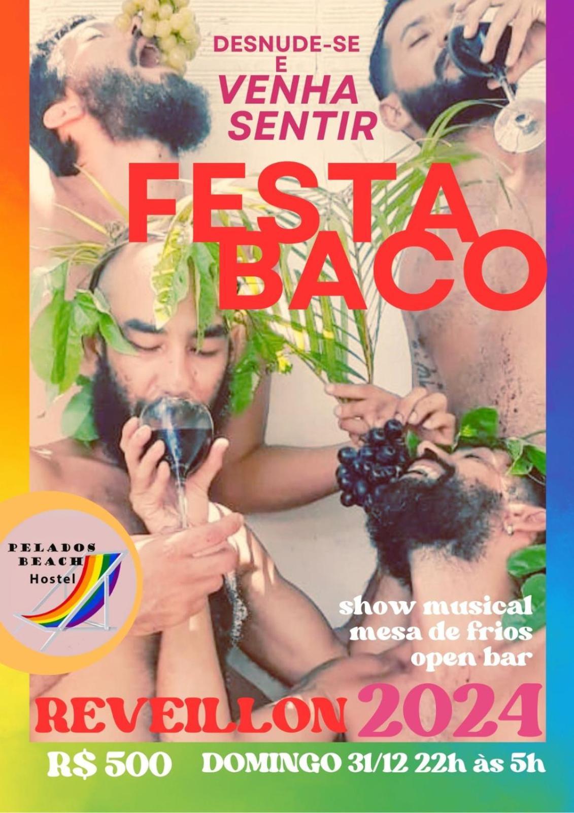 Pelados Beach Hostel Praia de Pipa Екстериор снимка